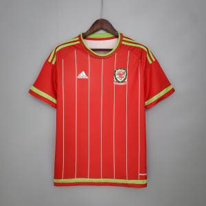 Retro Wales 15/16 home Soccer Jersey