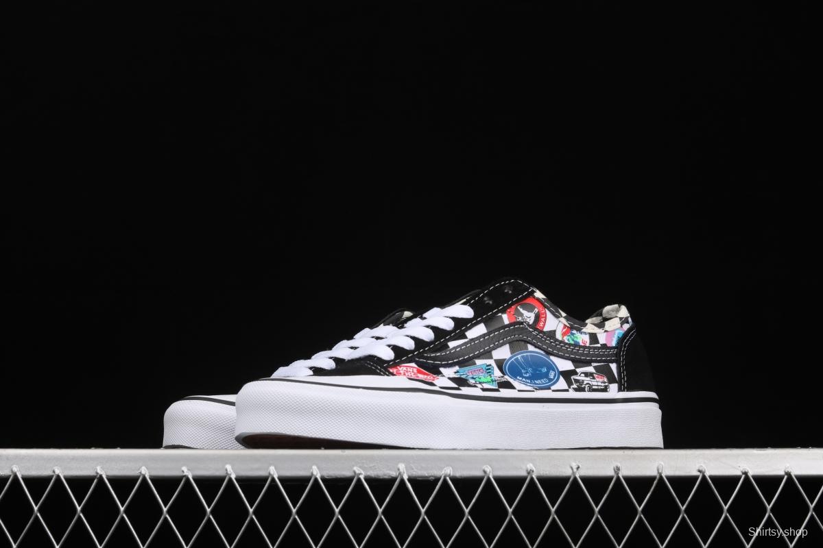 Vans Style 36 Cecon SF Vance color Logo printed low-top casual board shoes VN0A3MVL3P0