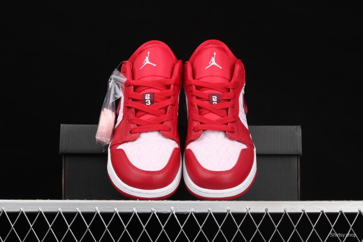 Air Jordan 1 Low Christmas Red low Top Basketball shoes DB3621-600