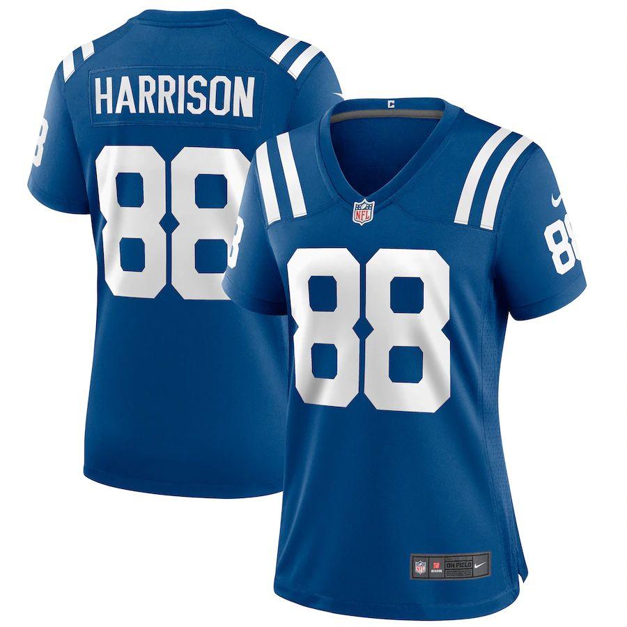 Women's Marvin Harrison Royal Retired Player Limited Team Jersey