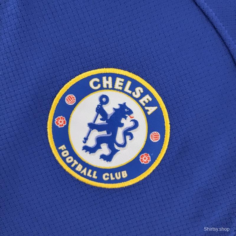 22/23 Long Sleeve Chelsea Home  Soccer Jersey