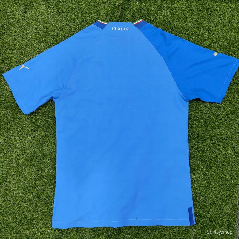 Player Version Italy Home Jersey