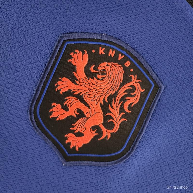 2022 Netherlands World Cup Shirt Away Soccer Jersey
