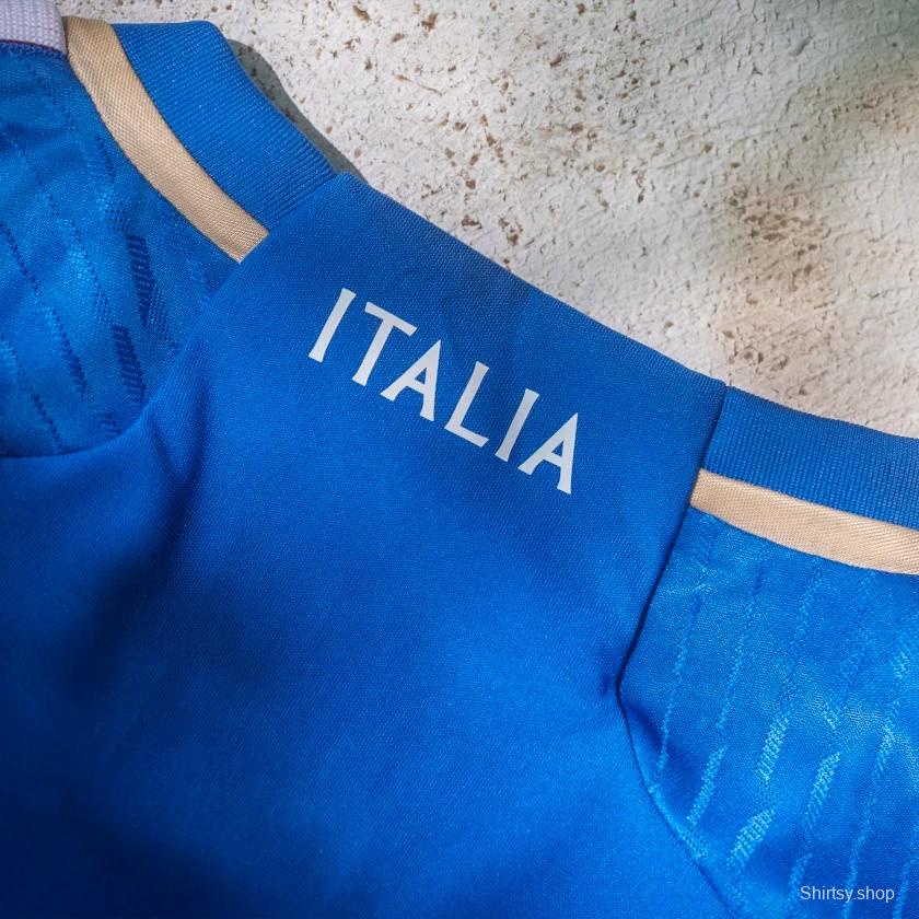Player Version 2023 Italy Home Jersey