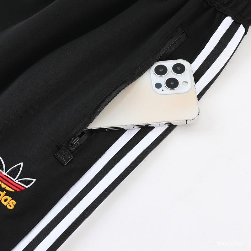 2023 Adidas Original Black Full Zipper Jacket +Pants