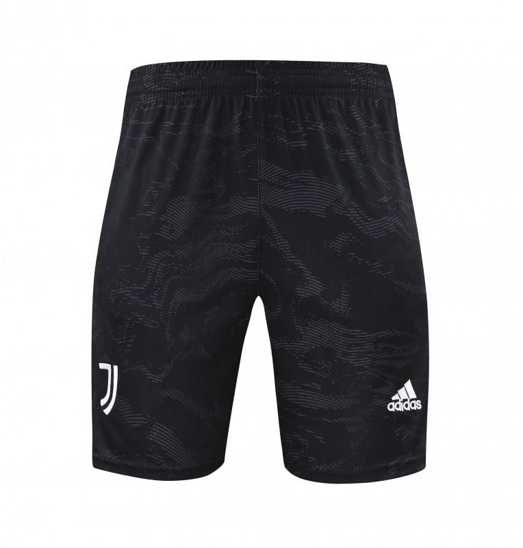 23-24 Juventus Black White Vest Jersey+Shorts