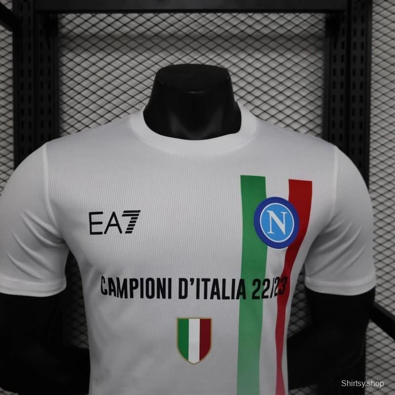 Player Version 23/24 Napoli White T-Shirts