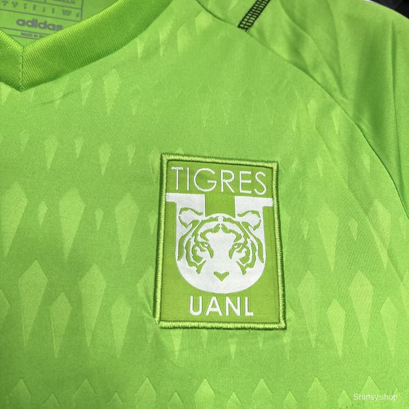 24/25 Tigres UANL Goalkeeper Green Jersey