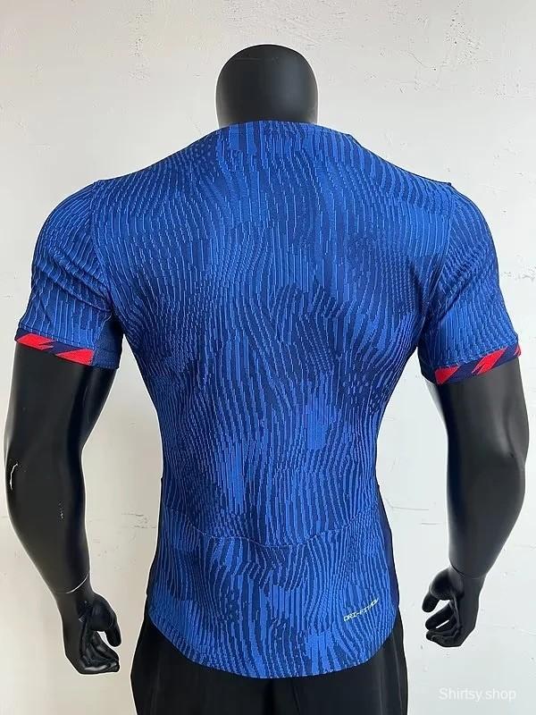 Player Version 23/24 USA Away Blue Jersey